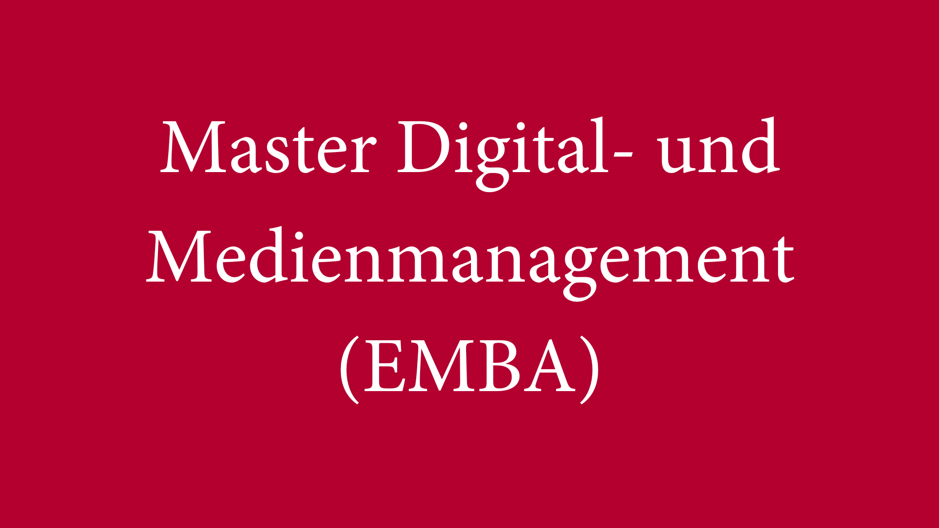 EMBA